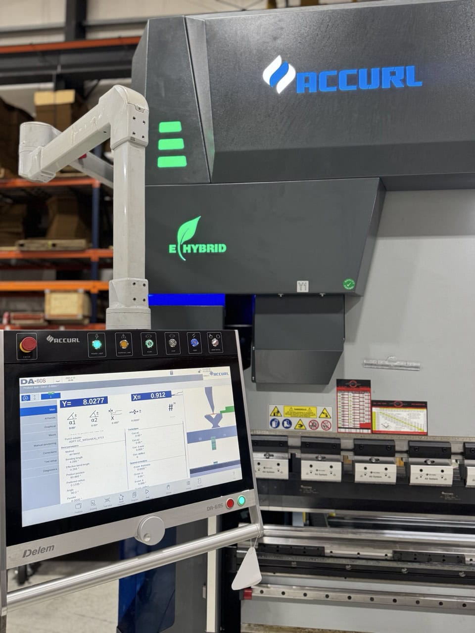 150 x 10' Ton Accurl Master CNC Press Brake, 2025 - 6+1 - Image 3