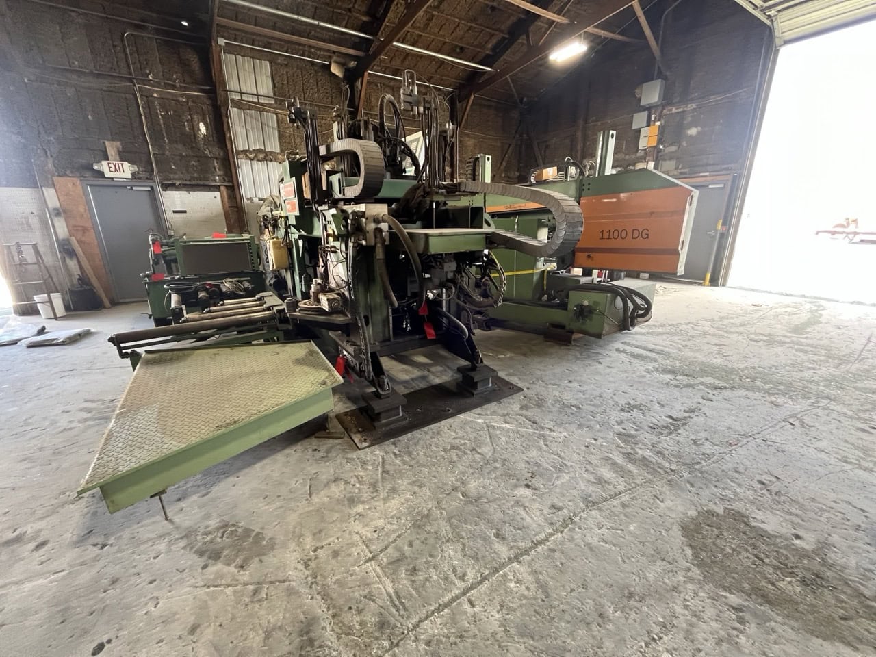 Peddinghaus PCD-1100 Beam Drill Line with 1100-510 DG Miter Saw, 2009 - Image 3