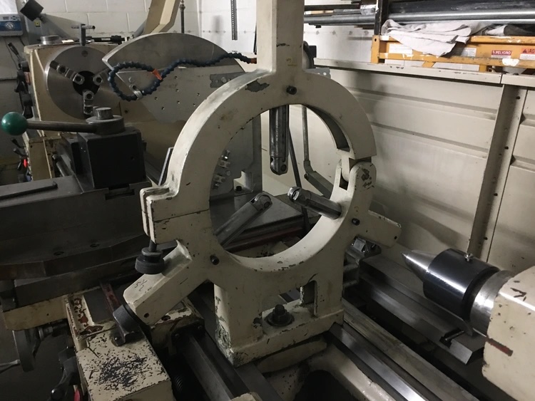 Ganesh GTW-26 Heavy Duty Engine Lathe, 2009 - 26" x 160", Tooling, Chucks & Steady Rests - Image 6