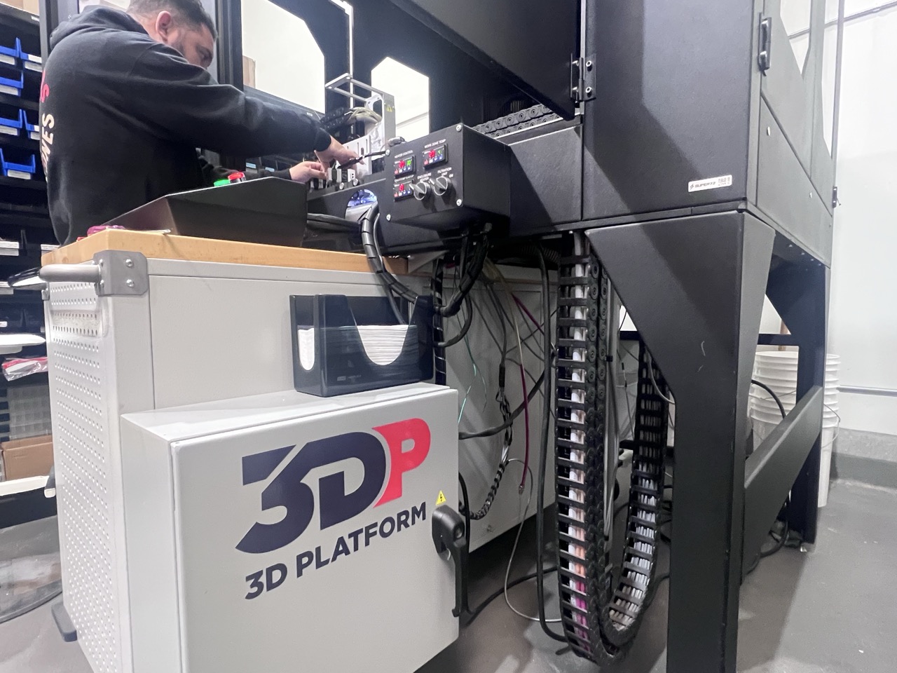 3D Platform 3DP1000 3D Printer, 2019 - Extruders Need Replaced - Image 5