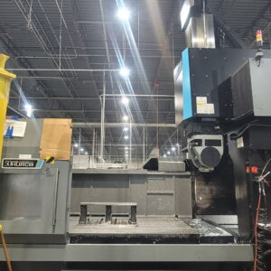 Hurco DCX-32-5Si 5-Axis CNC Bridge Mill, 2018 - 18,000 RPM, Glass Scales, Coolant Thru, Probes, Low Hours