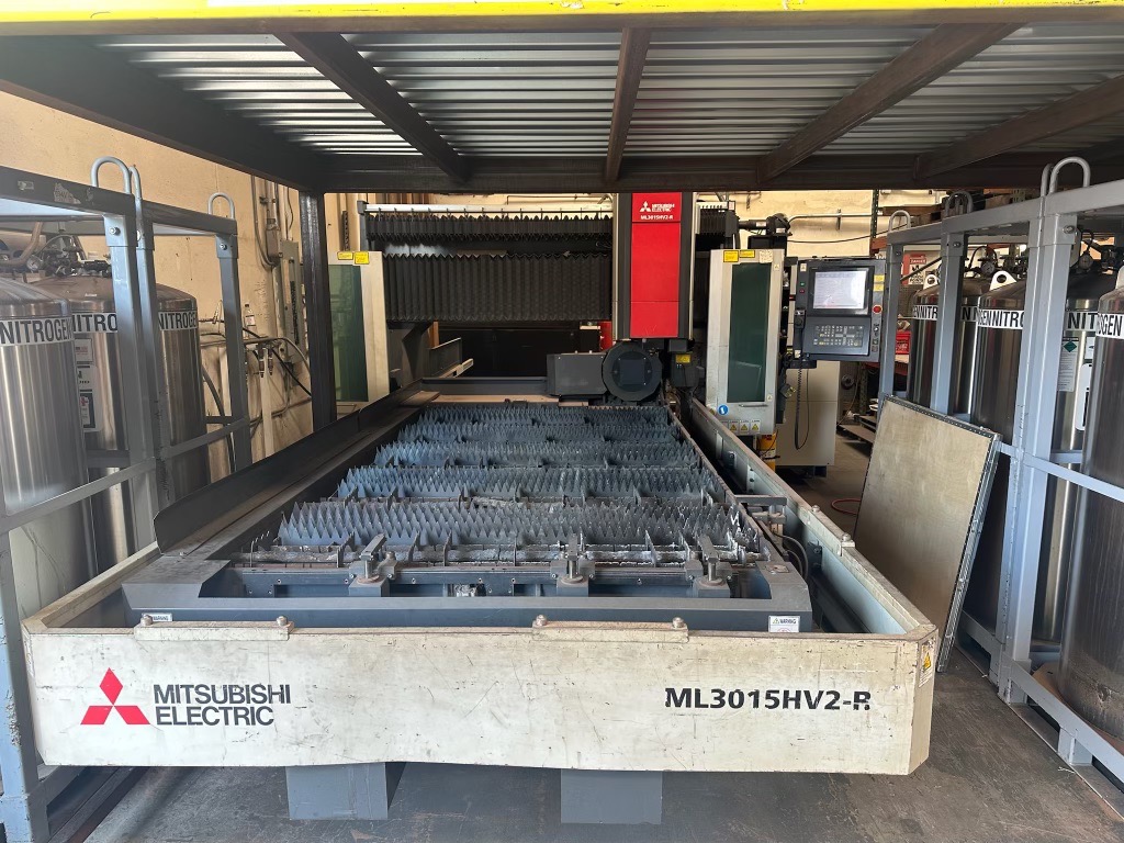 4500 Watt Mitsubishi 3015HV2_R CO2 Laser, 2016 - 5' x 10' Table