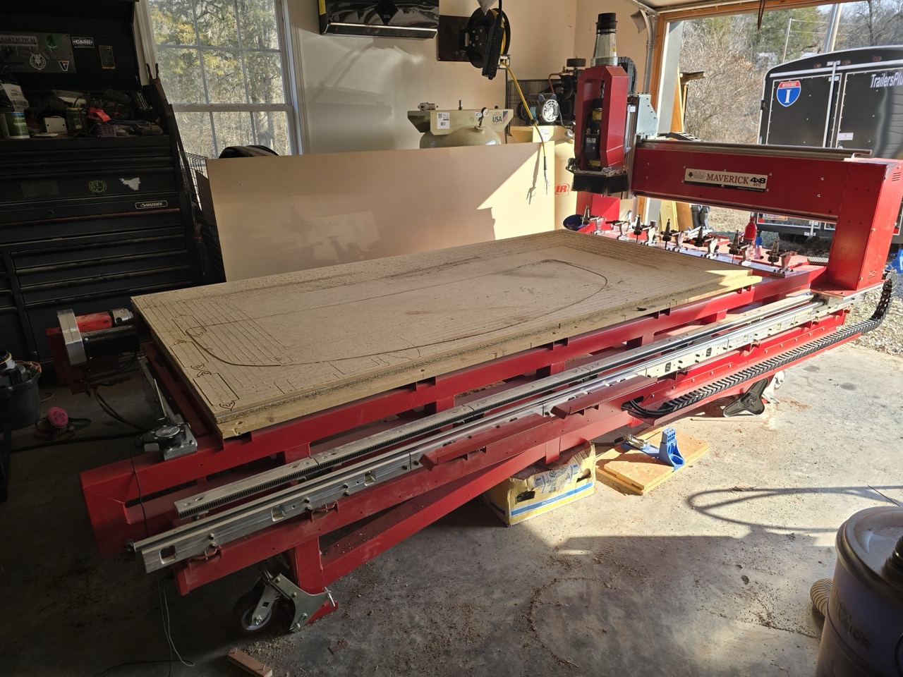 4' x 8' Legacy Maverick ATC Router; 2022