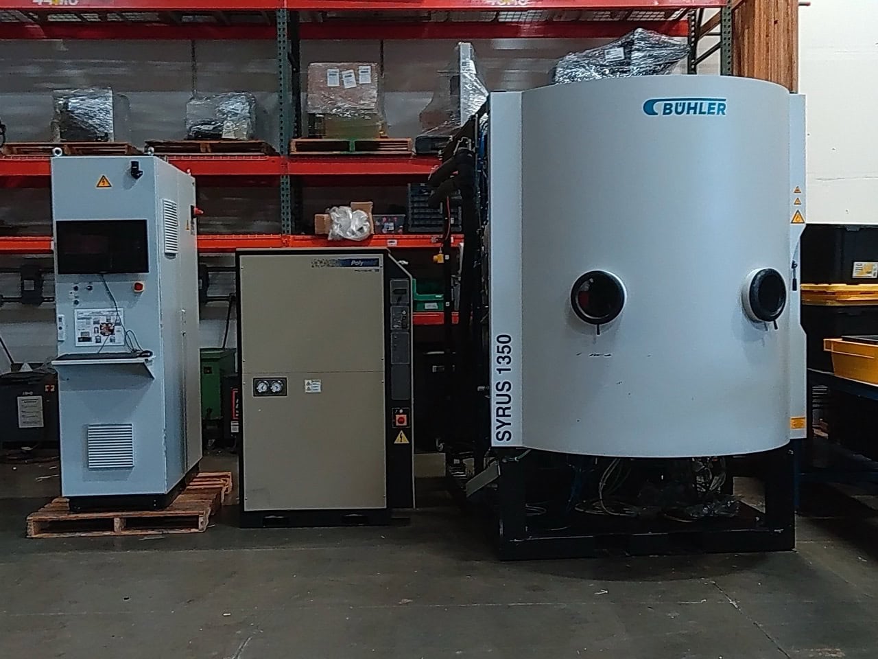 Buhler Leybold Syrus 1350 LC III Optical Coating Machine, 2020