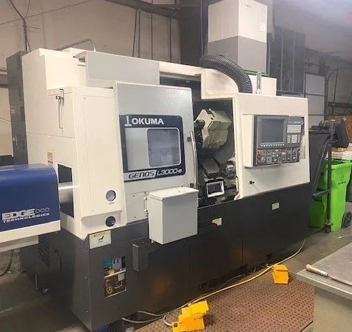 Okuma Genos L3000MYW-E Multi Axis CNC Lathe, 2023 - Bar Feeder, Sub Spindle, High Pressure Coolant