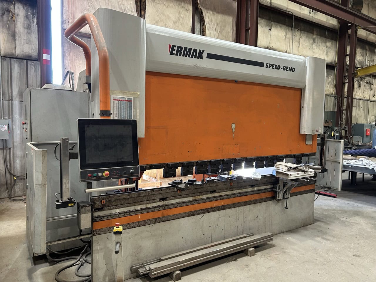 193 Ton x 12' Ermak Speed Bend CNC Press Brake, 2012-6 axis back gauge - Image 2