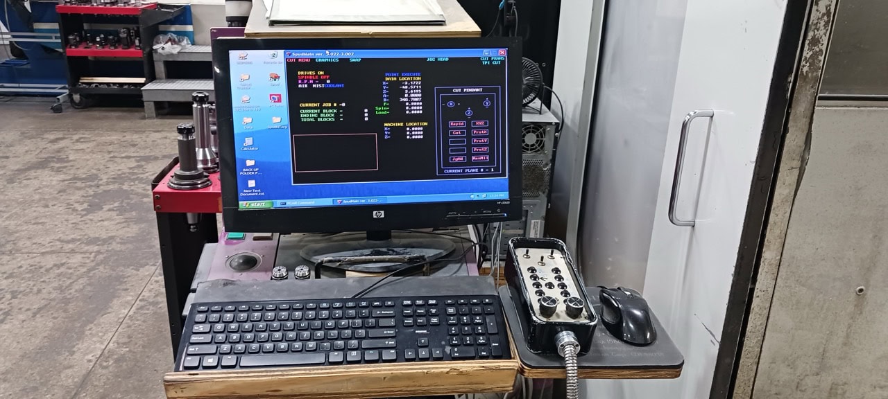 Tarus HSOHTB 810 5 Axis CNC Gantry Mill, 2005 - 3+2 Axis Head - Image 3