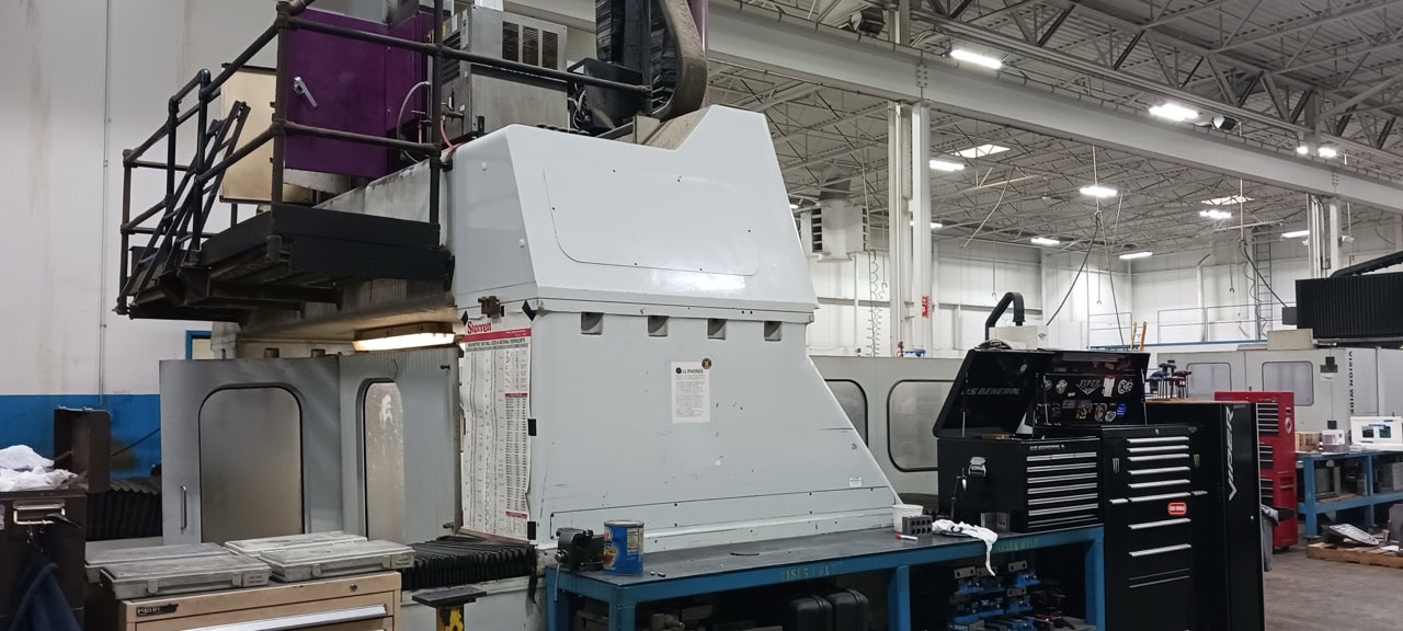 Tarus HSOHTB 810 5 Axis CNC Gantry Mill, 2005 - 3+2 Axis Head - Image 4