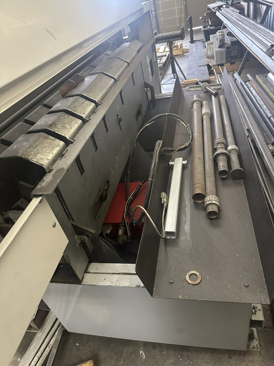 Haas SL-20 CNC Lathe, 2001 - Live Tooling, Haas Servo Bar 300 Bar Feeder - Image 6