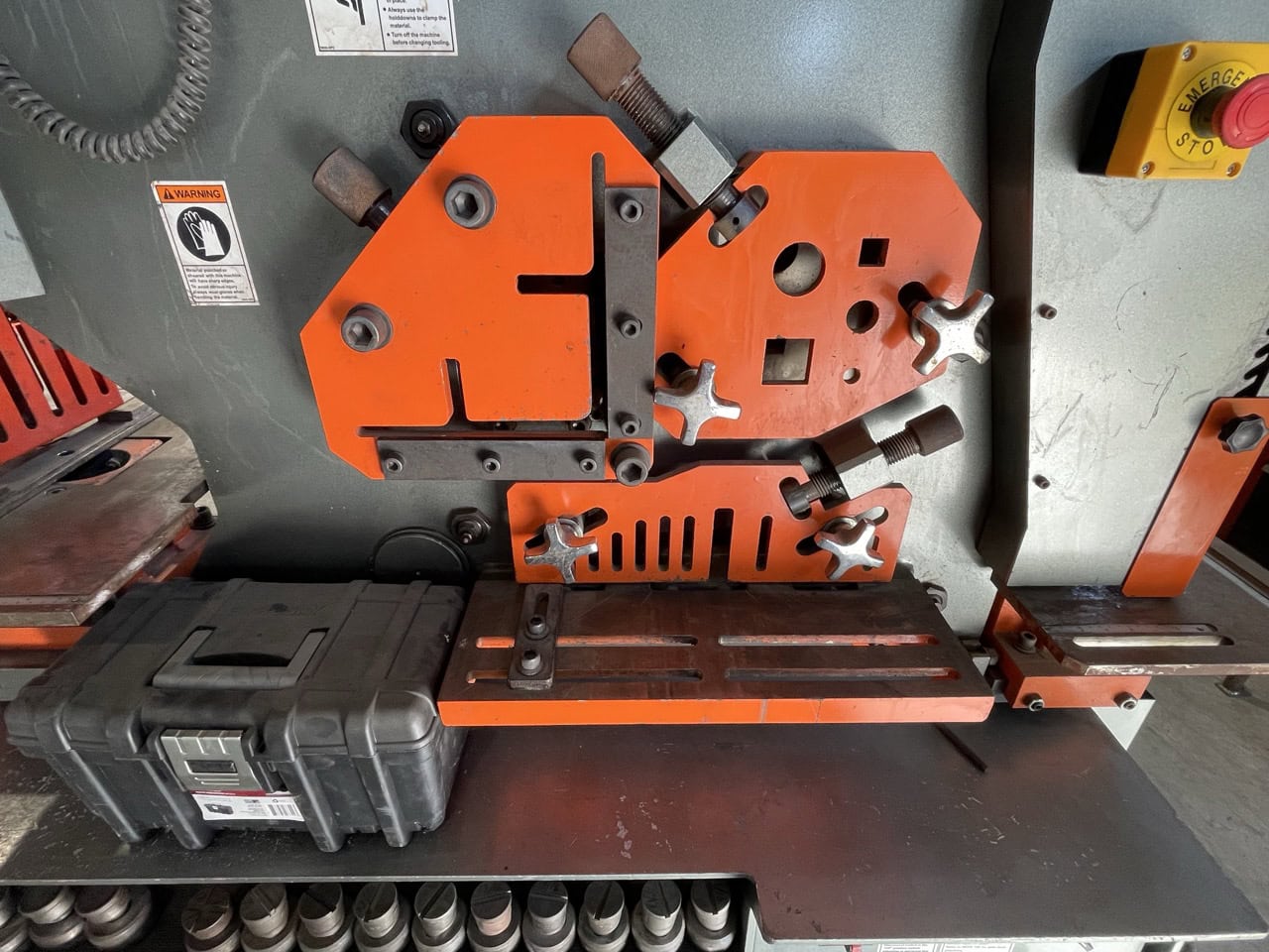66 Ton Marvel Spartan IW66D Ironworker, 2014 - Dies Included - Image 7