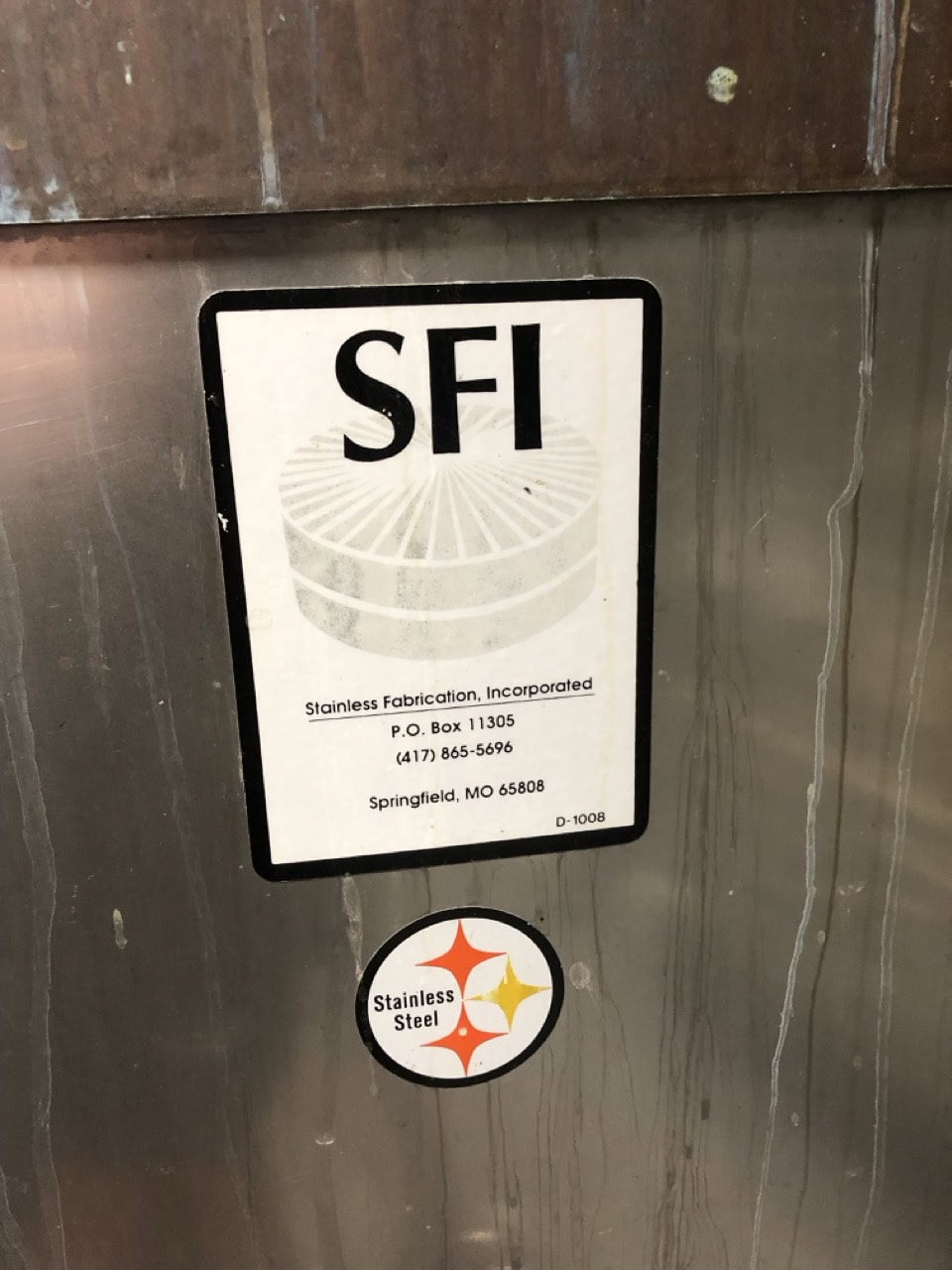 2,000 Galon SFI Stainless Steel Bright Tank - Tank 1 - Image 3