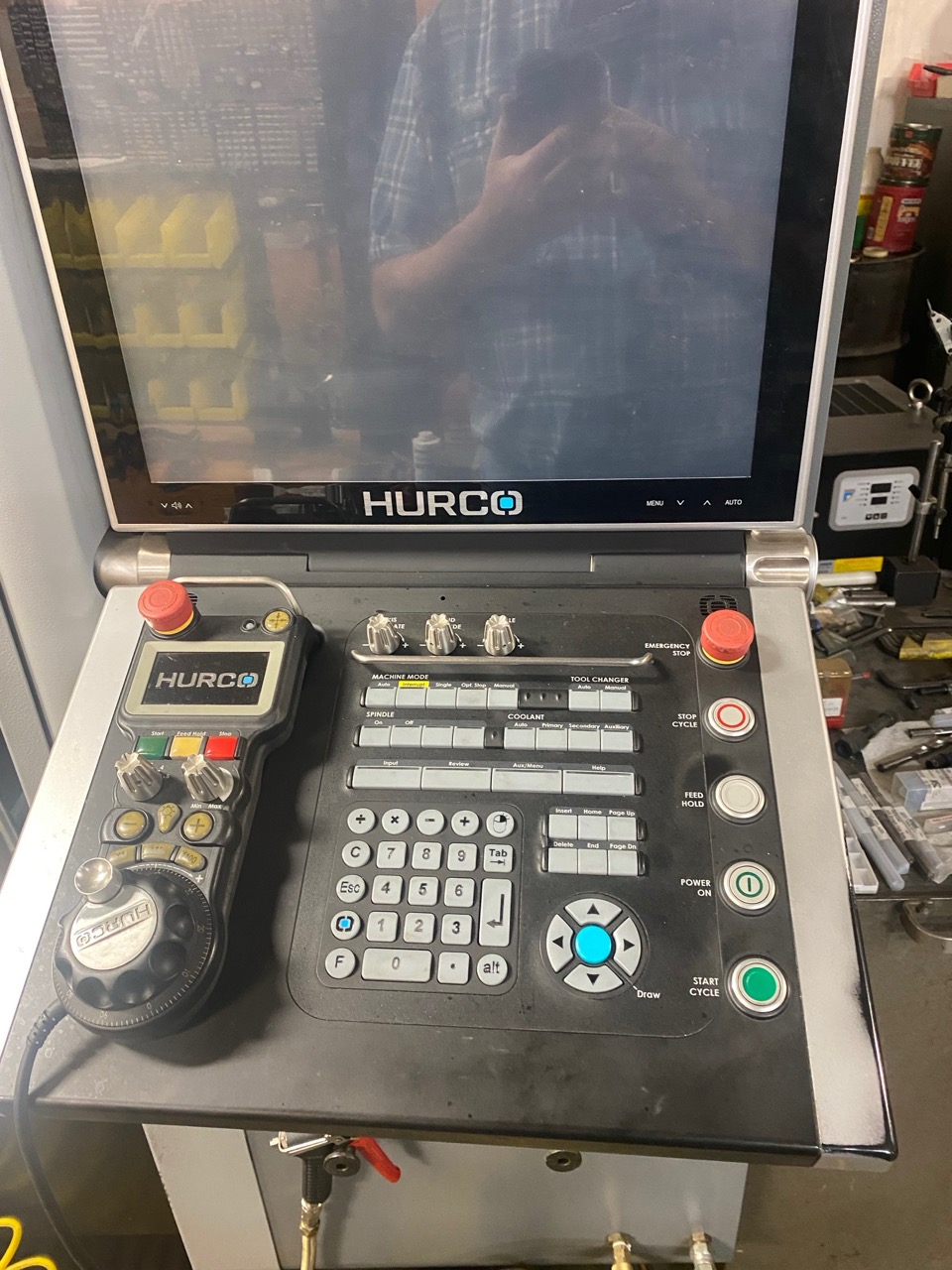 Hurco VM-20i VMC, 2015 - Chip Conveyor, Rigid Tapping, Winmax - Image 3
