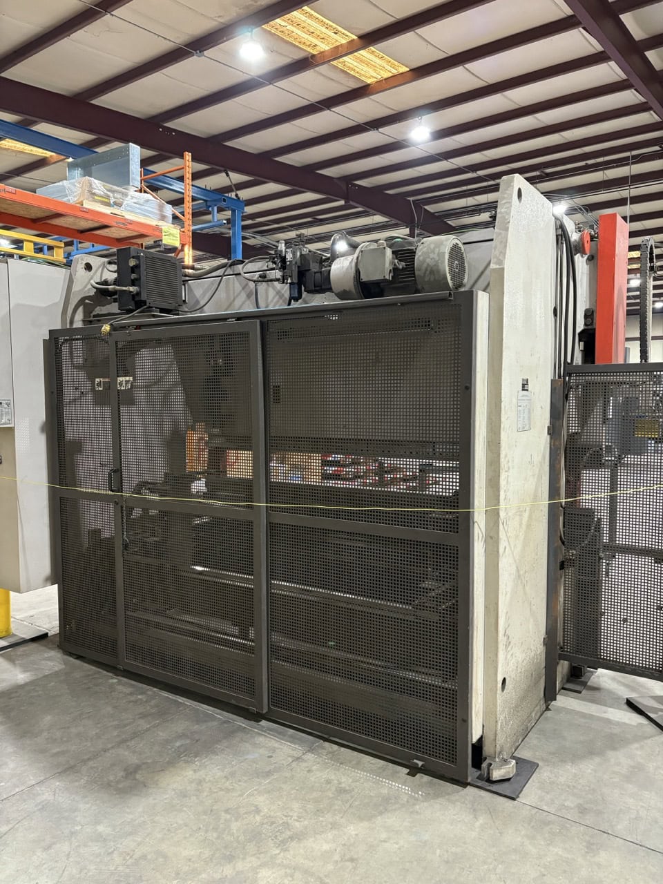 150 Ton x 10' Bystronic PR 150X3100 Hydraulic CNC Press Brake, 2006 - Image 3