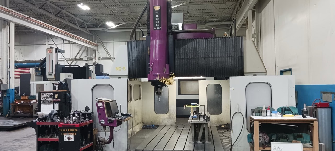 Tarus HSOHTB 810 5 Axis CNC Gantry Mill, 2005 - 3+2 Axis Head - Image 28