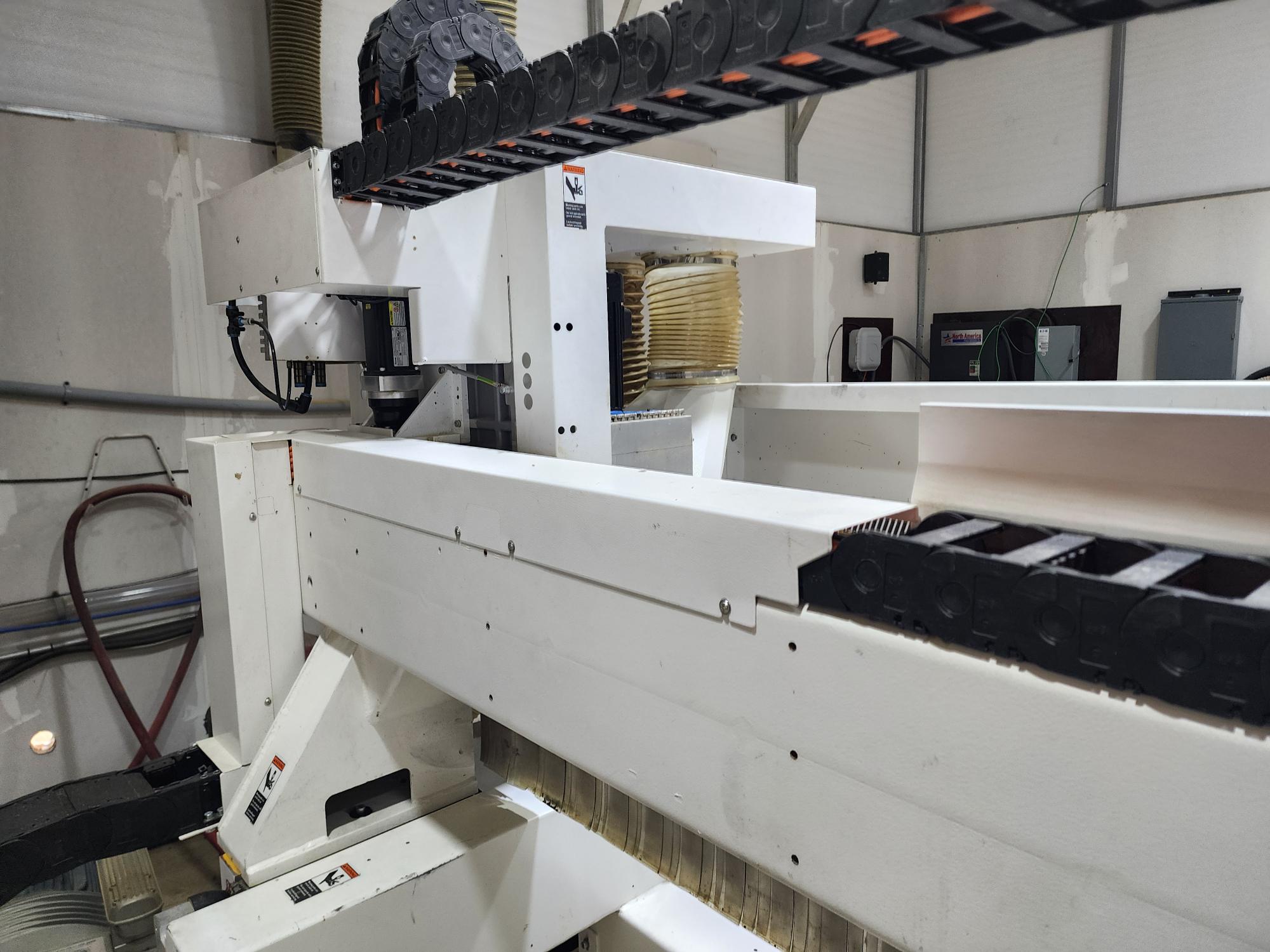 4' x 8" Homag Centateq N-500 CNC Nesting Router, 2019 - Bosch Spindle, 14 Tool ATC, Becker Vac Pump - Image 2