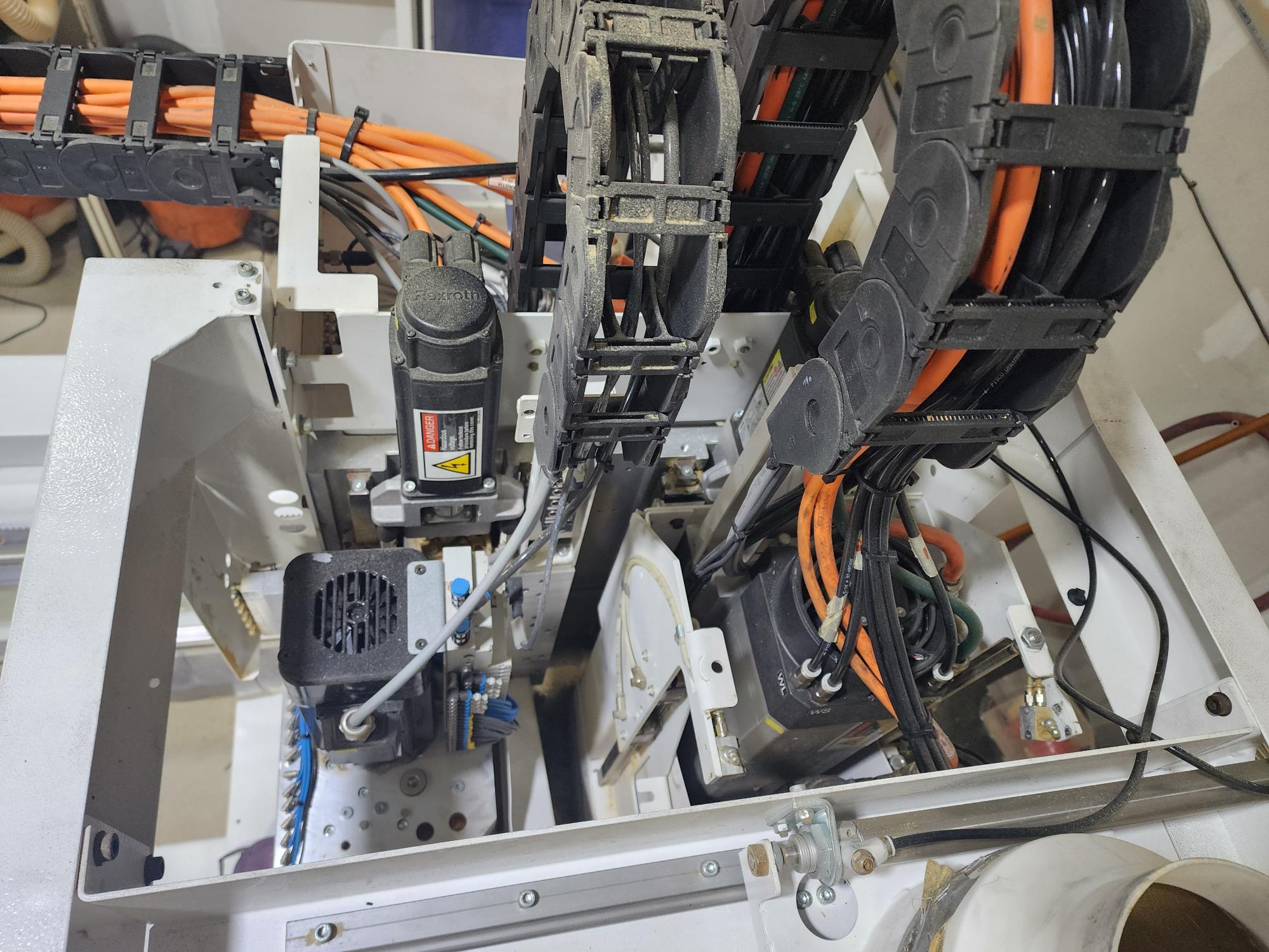 4' x 8" Homag Centateq N-500 CNC Nesting Router, 2019 - Bosch Spindle, 14 Tool ATC, Becker Vac Pump - Image 5