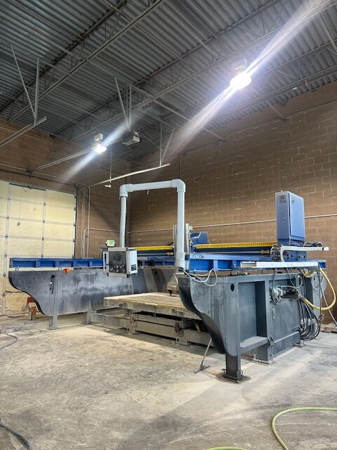 MTE Diamond3XL 625 Bridge Saw, 2023 - Full Slab Mitering - Image 4