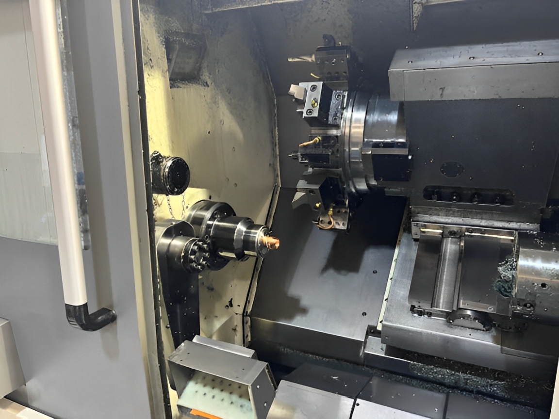 Nakamura AS-200LMYS CNC Lathe, 2016 - LNS Chip Conveyor, Parts Catcher - Image 4