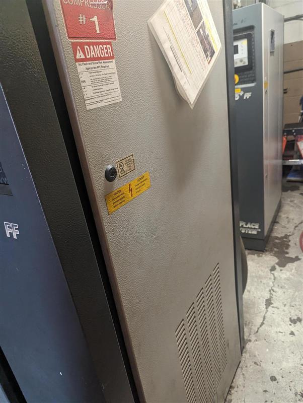 60 HP Atlas Copco GA45PLUS Rotary Screw Air Compressor, 2006 - One of Two - Image 3