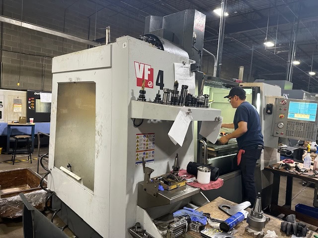 Haas VF-4 VMC, 2012