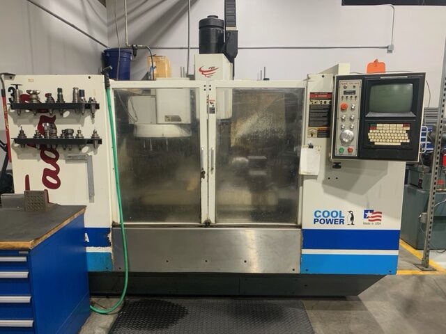 Fadal 4020AHT VMC, 1999 - 4th Axis Rotary, Through-Spindle Coolant, Chip Conveyor