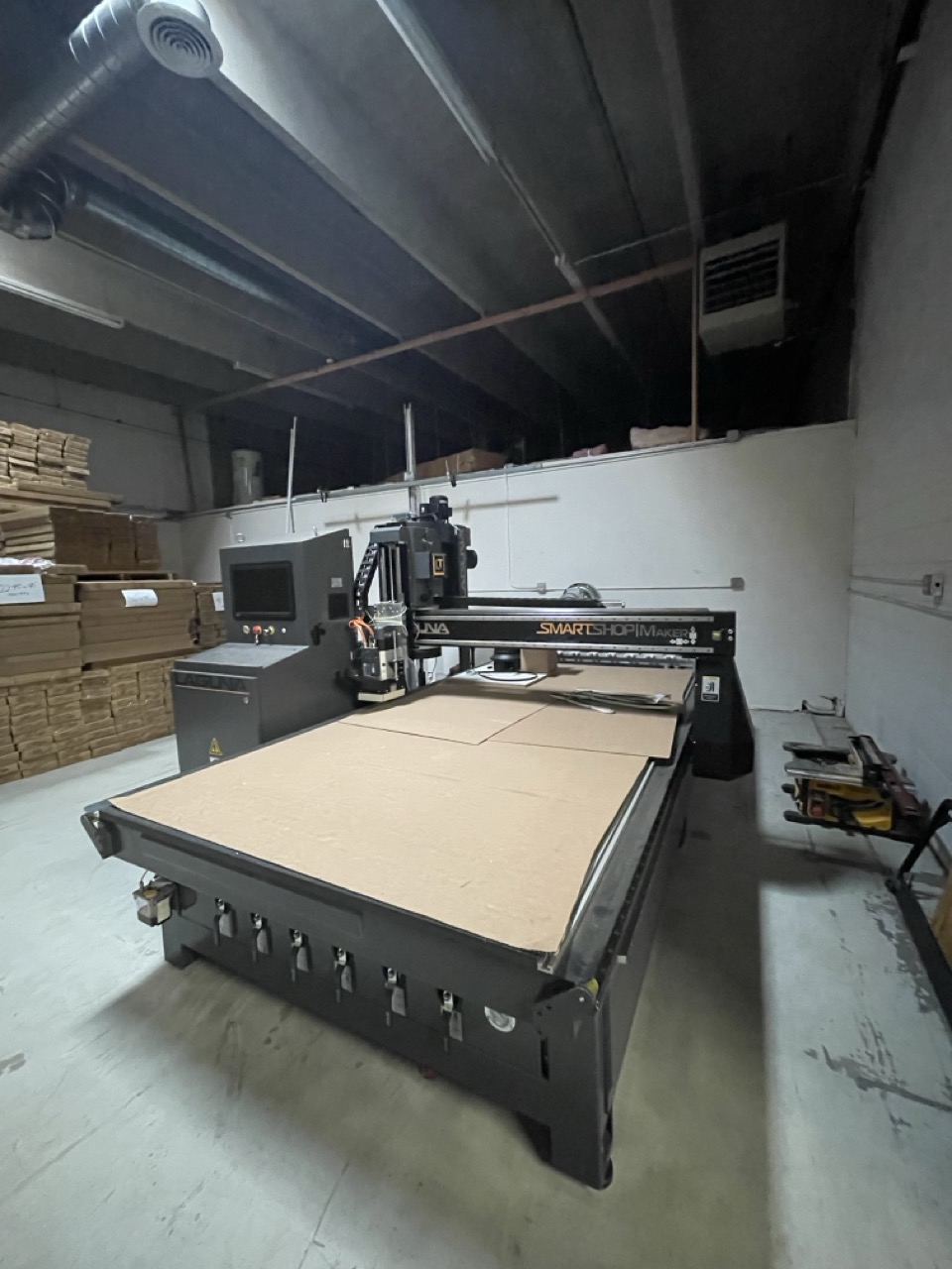 5' x 10' Laguna Smartshop M CNC Router, 2023 - Dust Collector, Never Used