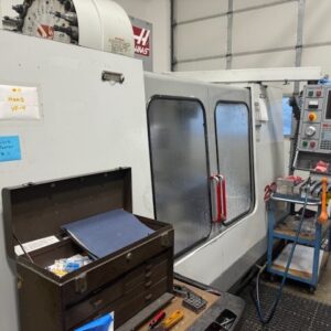 Haas VF-4 VMC, 2000 - Haas Rotary, Chip Auger, High Speed Machining