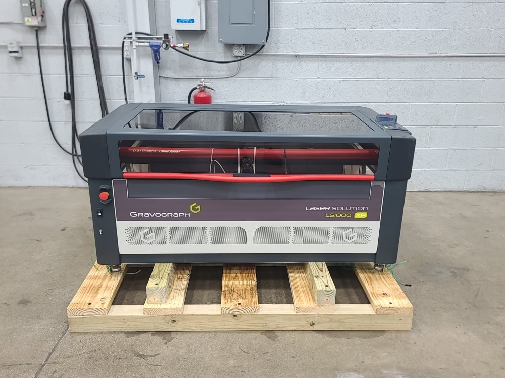 Gravotech Gravograph LS1000XP Laser Engraver, 2016 - 80 Watts, Dust Collector - Image 10