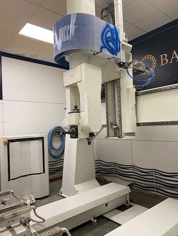 Bacci Masterjet CNC Router, 2014 - 5 Axis, Dual Table, Tool Changer - Image 2