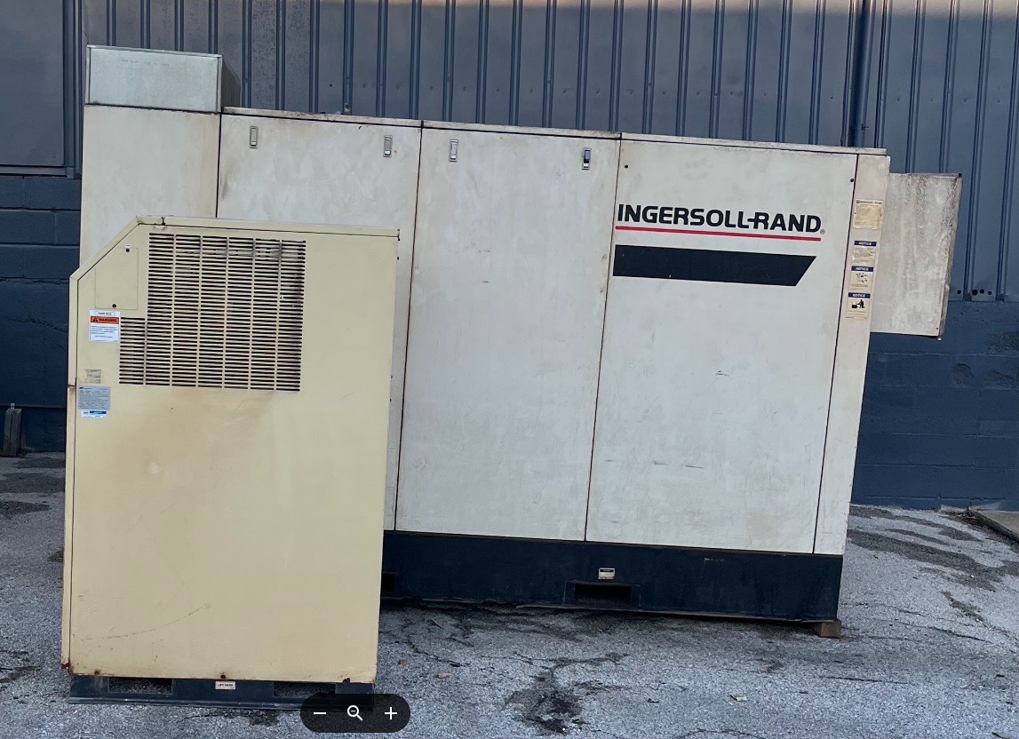 150 HP Ingersoll Rand EP150-2S Air Compressor, 1998 - Ingersoll Rand NVC800A400 Nirvana Cycling Refrigerated Air Dryer, 2015 - Image 2