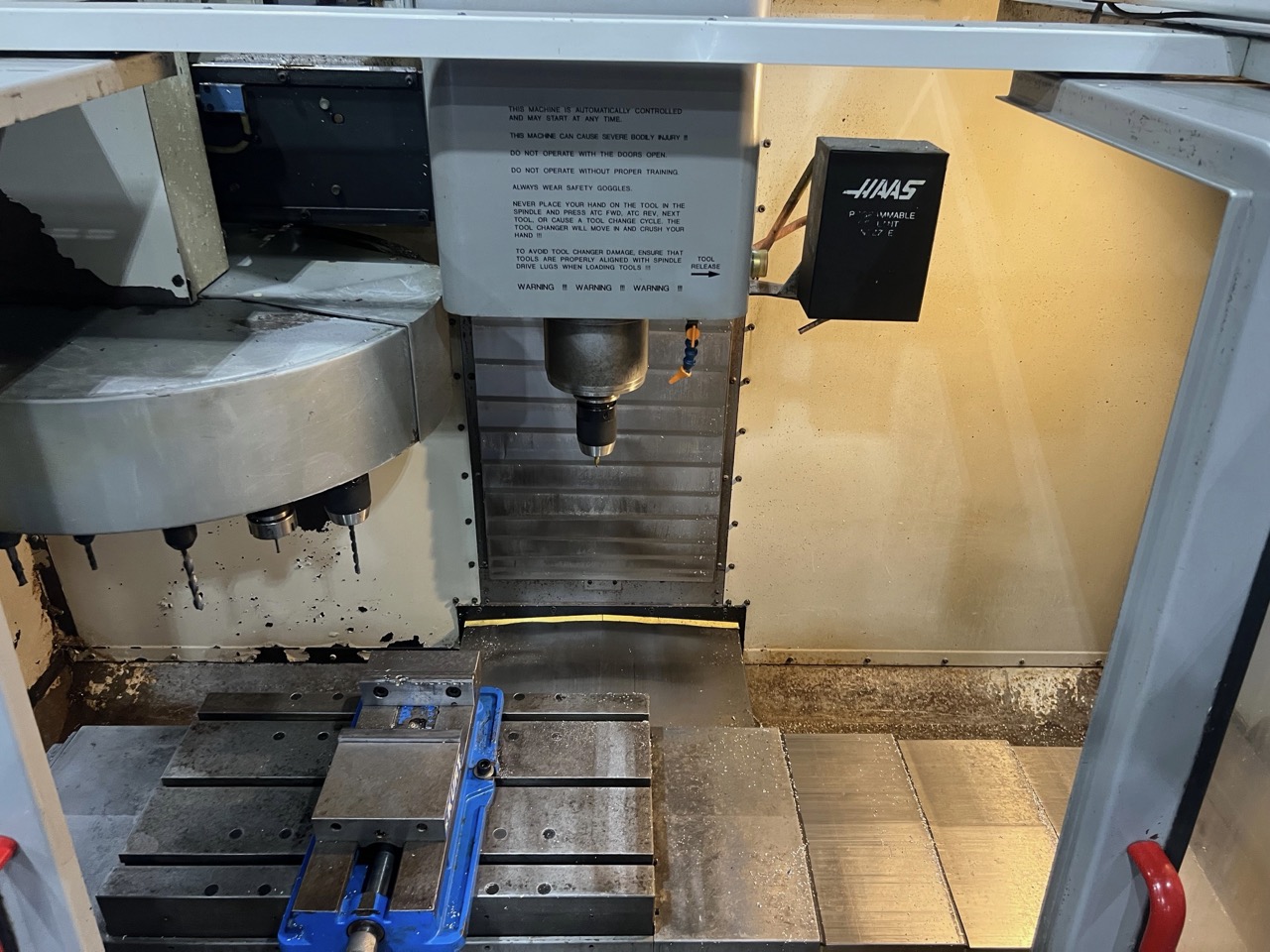 Haas VF-1 VMC, 1999 - Rigid Tap, Programmable Coolant - Image 2