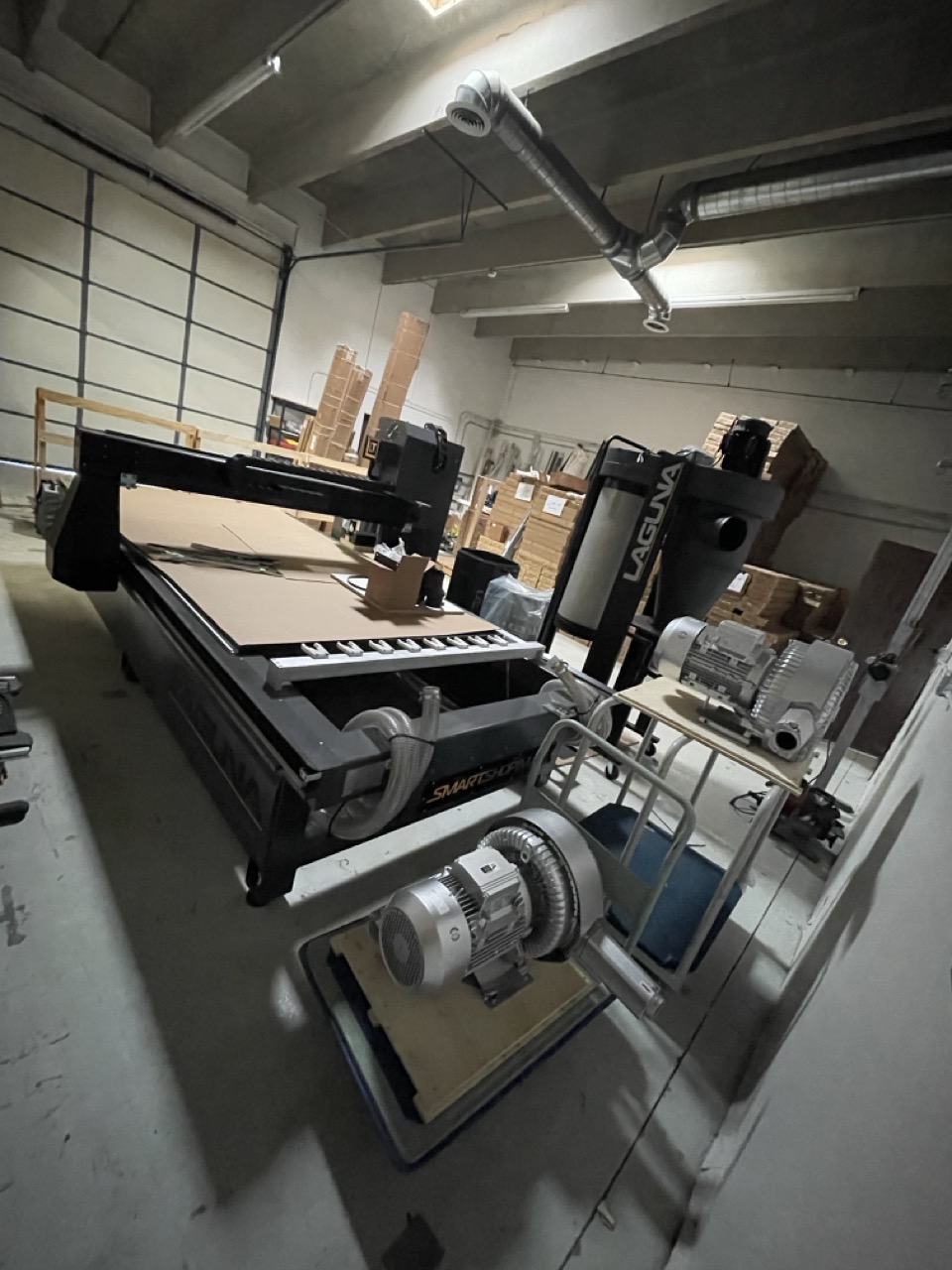 5' x 10' Laguna Smartshop M CNC Router, 2023 - Dust Collector, Never Used - Image 2