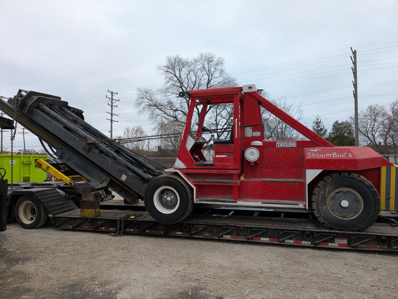 20,000lb Taylor Boat Lift - 20' Forks - Image 2