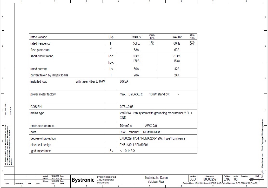 6000 Watt Bystronic BySprint Fiber 3015 Fiber Laser, 2014 - Dust Collector, Automation - Image 20