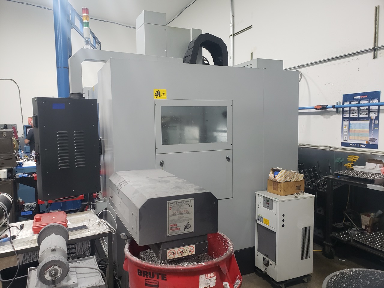 Ganesh VFM-4024 VMC, 2016 - TSC, Renishaw Probe - Image 4