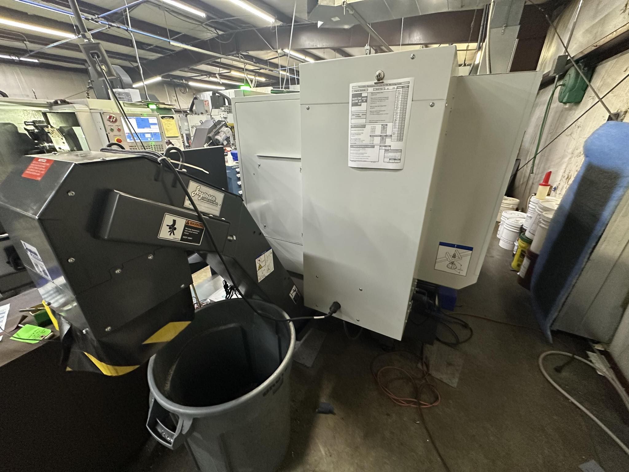 Haas ST-15Y CNC Lathe, 2019 - Tailstock, Auto Door, Live Tooling - Image 5