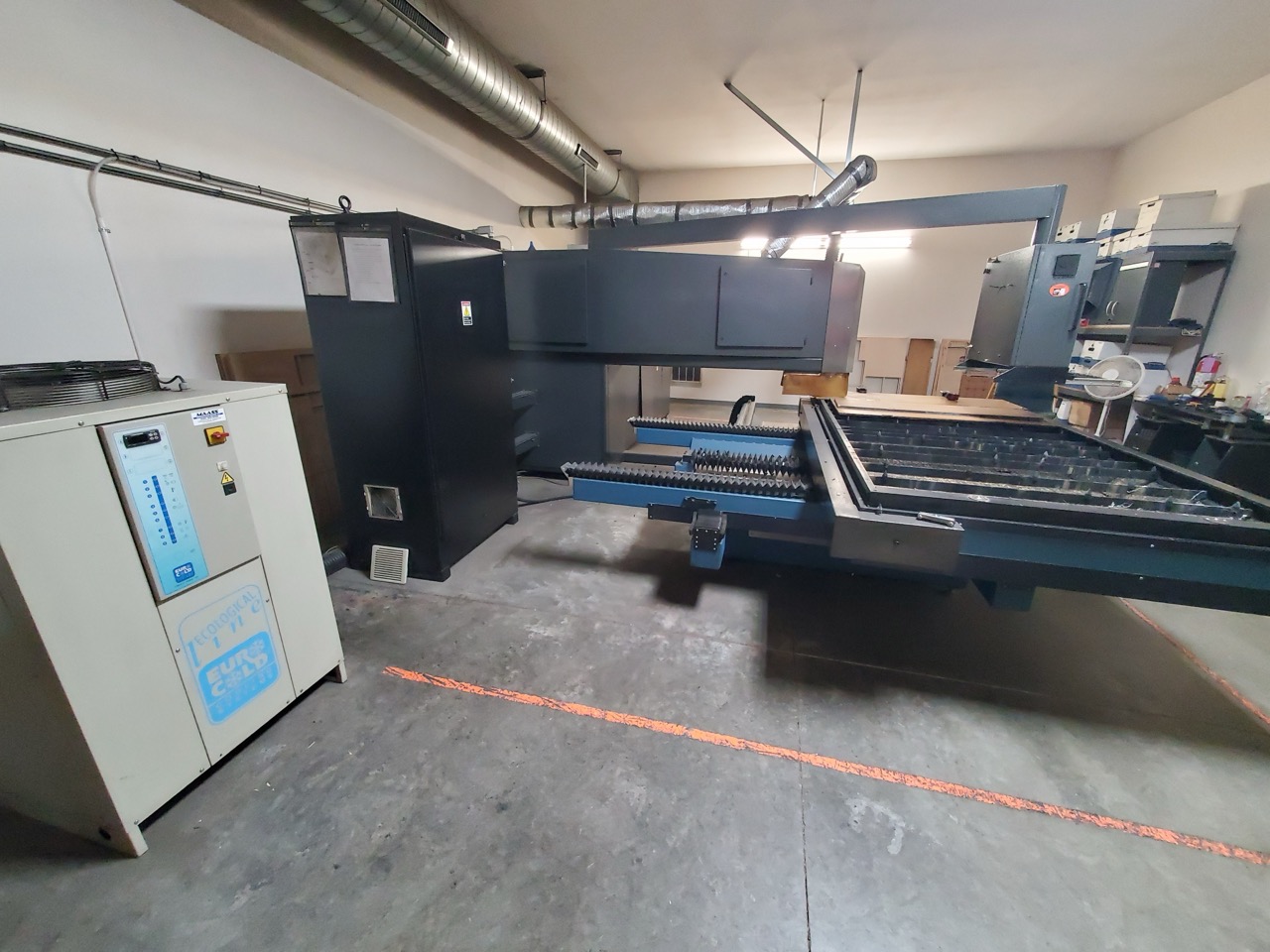 2200 Watt Elen LaserCut Blade 1000 HPE50100 CO2 Laser, 2004 - 50" x 100" Table - Image 5
