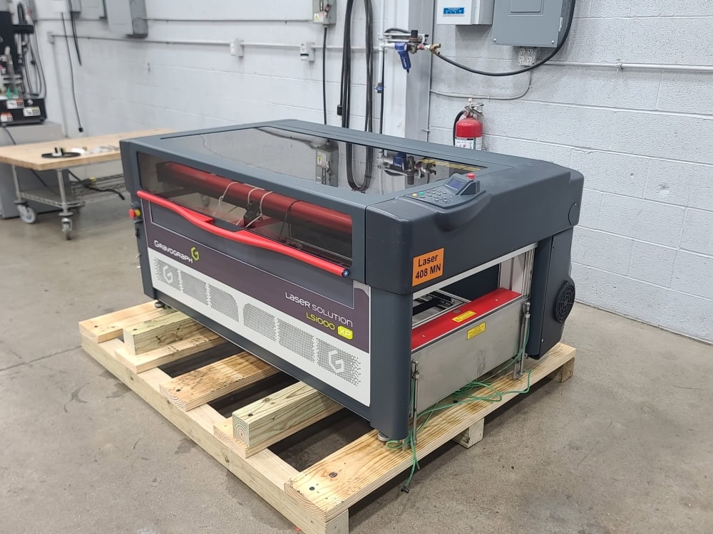 Gravotech Gravograph LS1000XP Laser Engraver, 2016 - 80 Watts, Dust Collector - Image 8