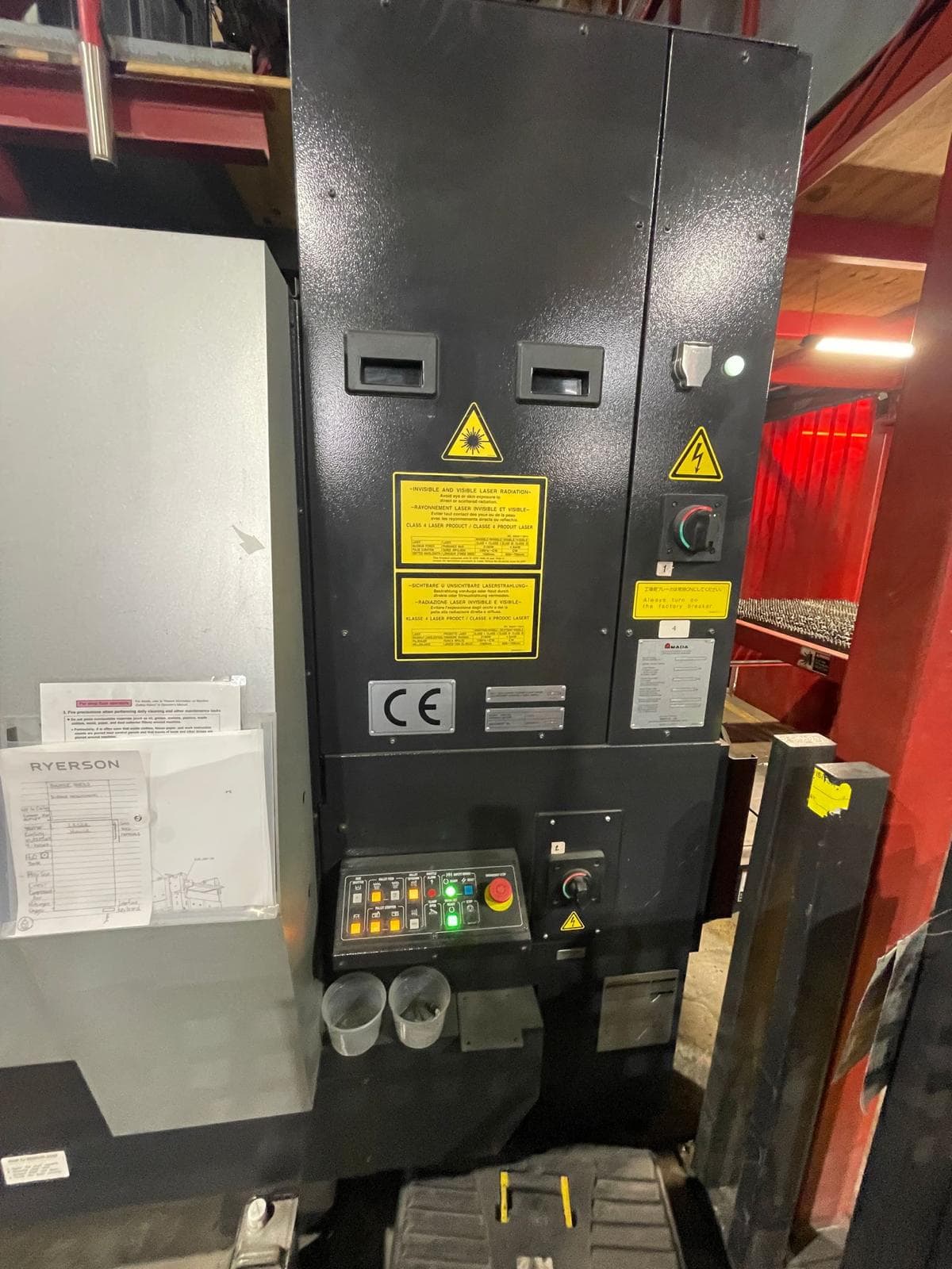 3000 Watt Amada Ensis 3015 Fiber Laser, 2020 - Only 1500 Cutting Hours - Image 2