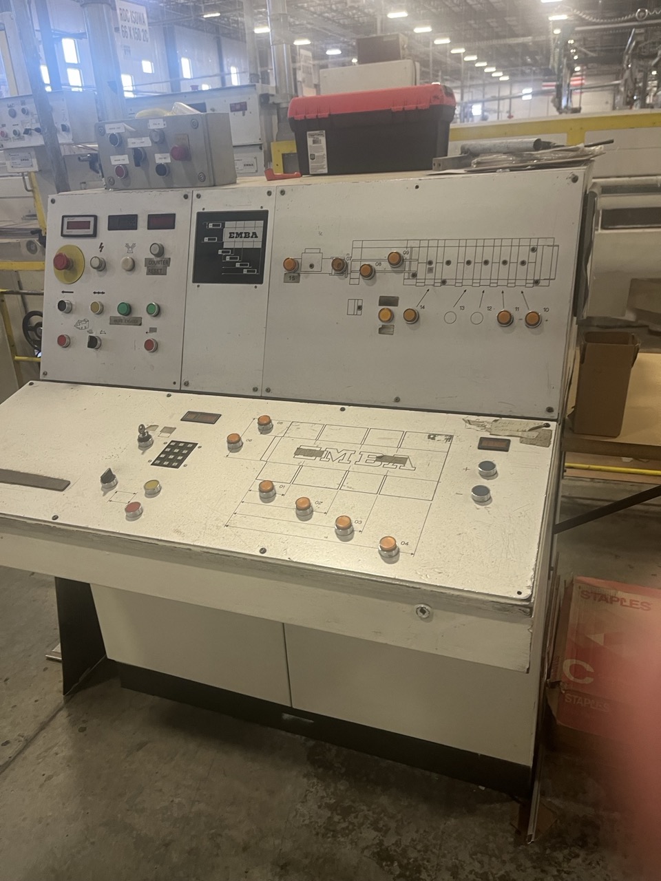 Emba 160 Flexo Folder Gluer, 1985 - Main Feeder Vacuum Pump Needs Replacing - Image 7
