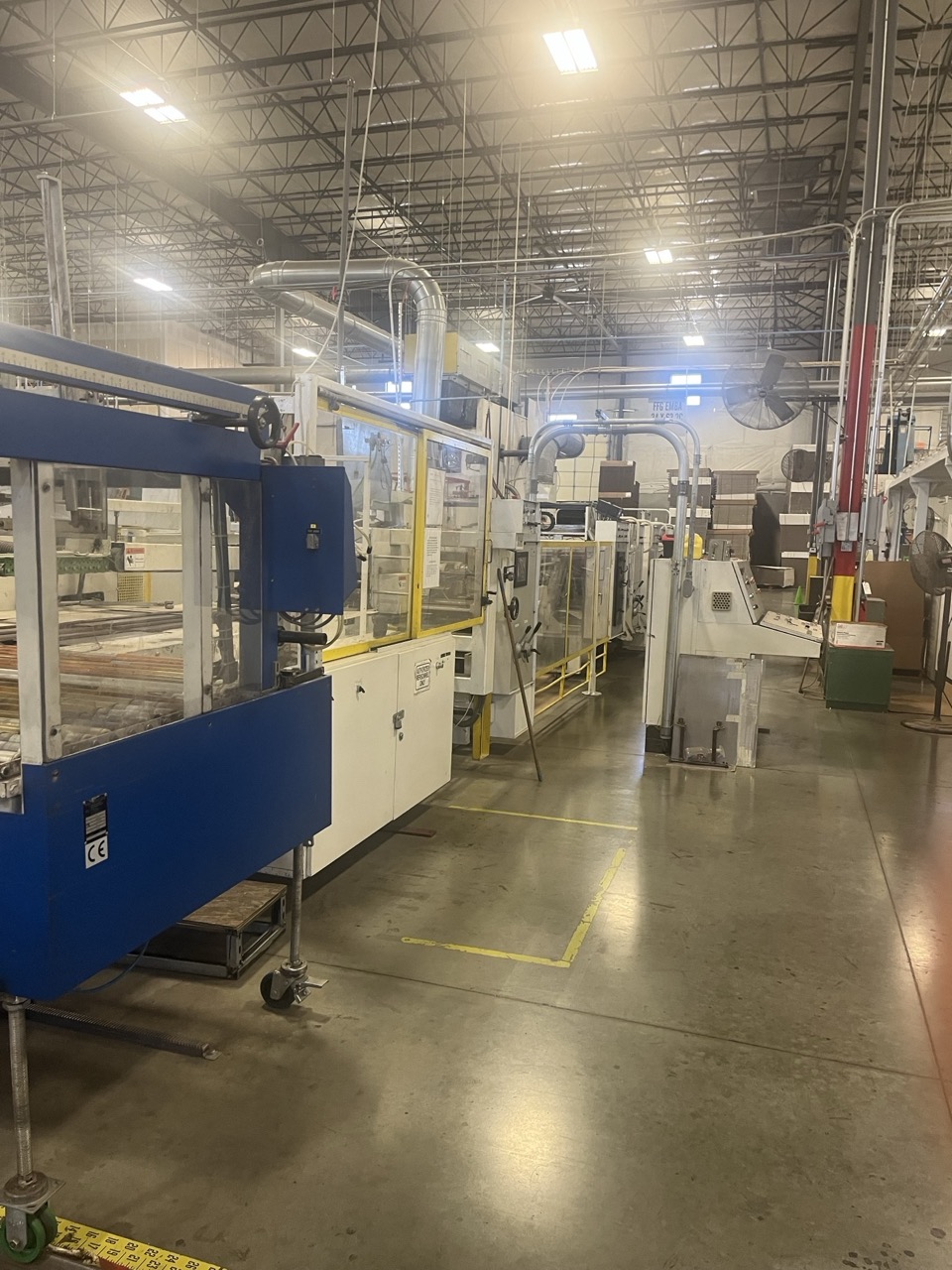 Emba 160 Flexo Folder Gluer, 1985 - Main Feeder Vacuum Pump Needs Replacing - Image 12