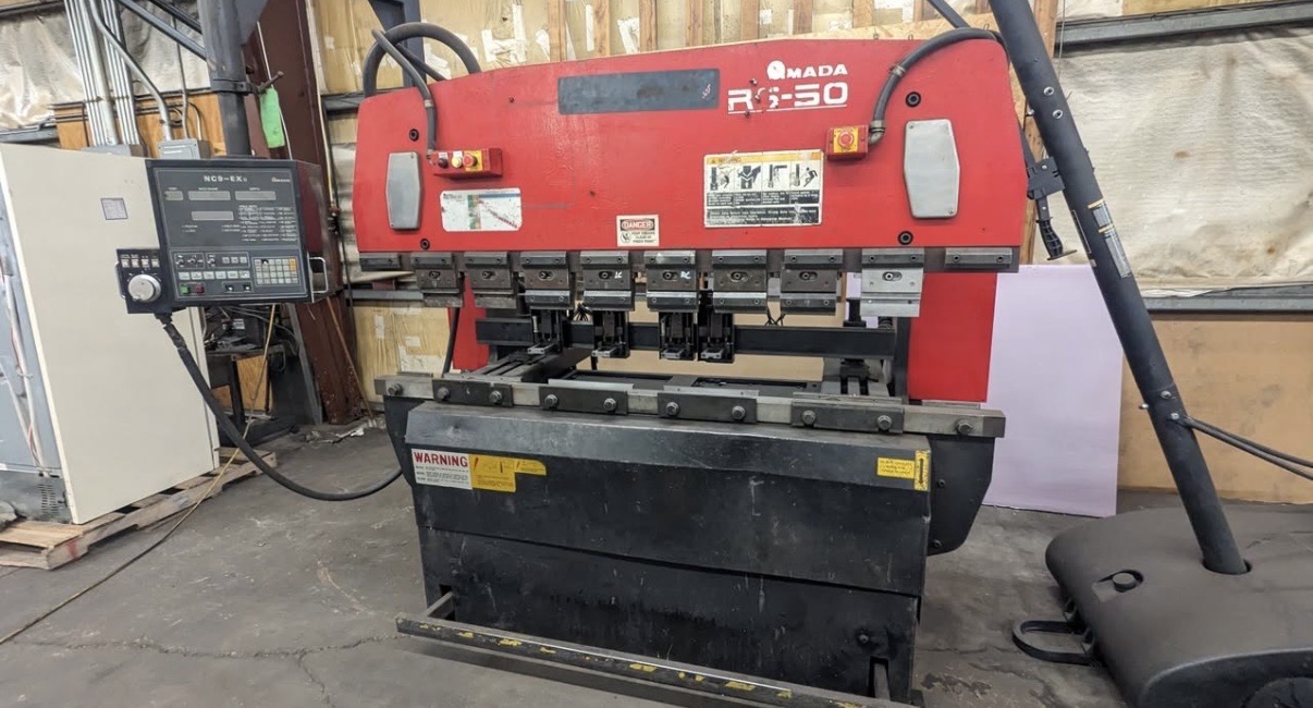 50 Ton x 6.5' Amada RG-50 Press Brake, 1997 - Image 2