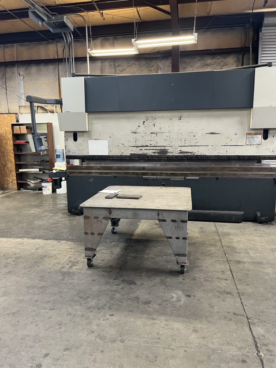 350 Ton x 14' Atlantic SRM35014 CNC Press Brake, 2003 - Single Axis Back Gauge - Image 2
