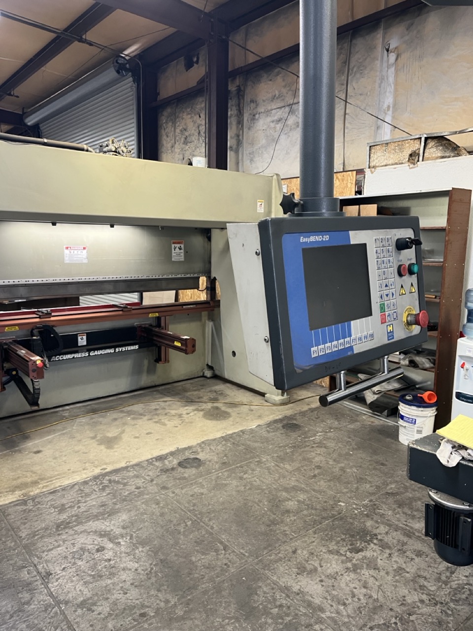 350 Ton x 14' Atlantic SRM35014 CNC Press Brake, 2003 - Single Axis Back Gauge - Image 3