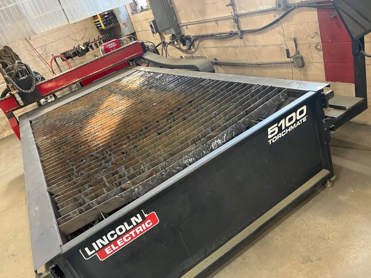 5' x 10' Lincoln Electric Torchmate 5100 CNC Plasma, 2021 - 275 Amp Lincoln Electric Spirit II HD