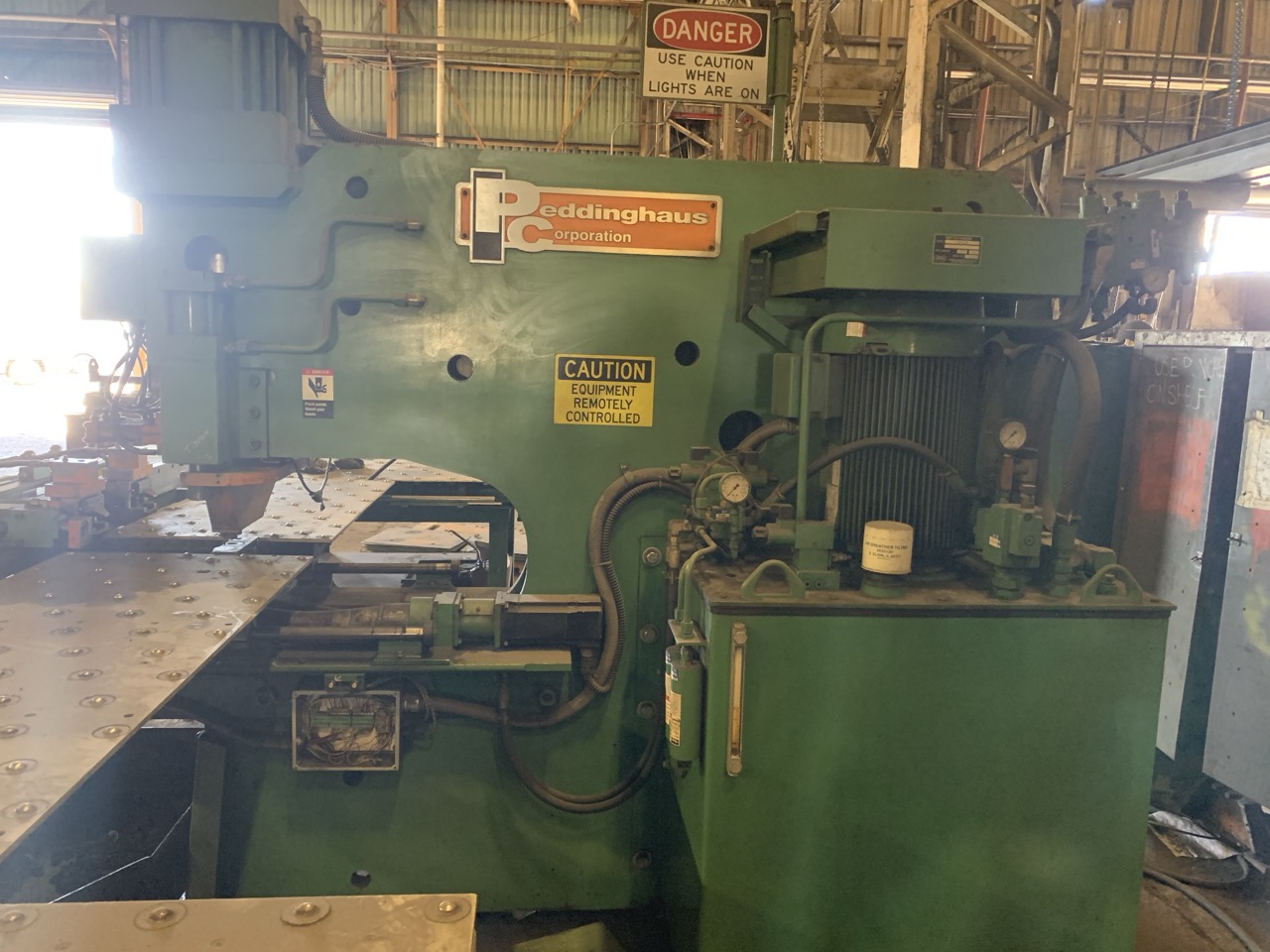 Peddinghaus F-1170-B CNC Plate Duplicator Punch, 2000 - Image 3