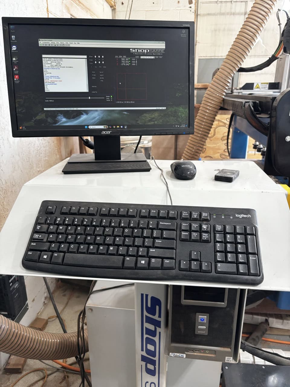 4' x 5' Shop Sabre PRO 404 CNC Router, 2022 - 10 Station ATC - Image 7