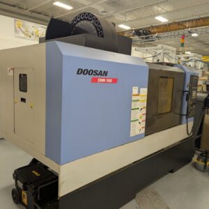 Doosan DNM500 VMC, 2008 - Chip Conveyor