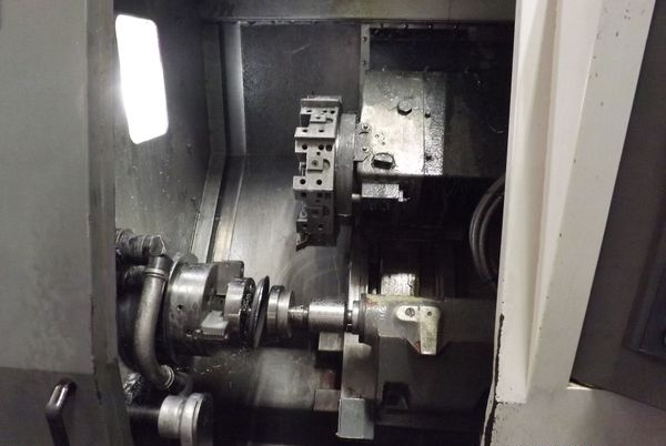 Samsung SL-20 CNC Lathe, 2013 - Tool Presetter, Programmable Tailstock - Image 3