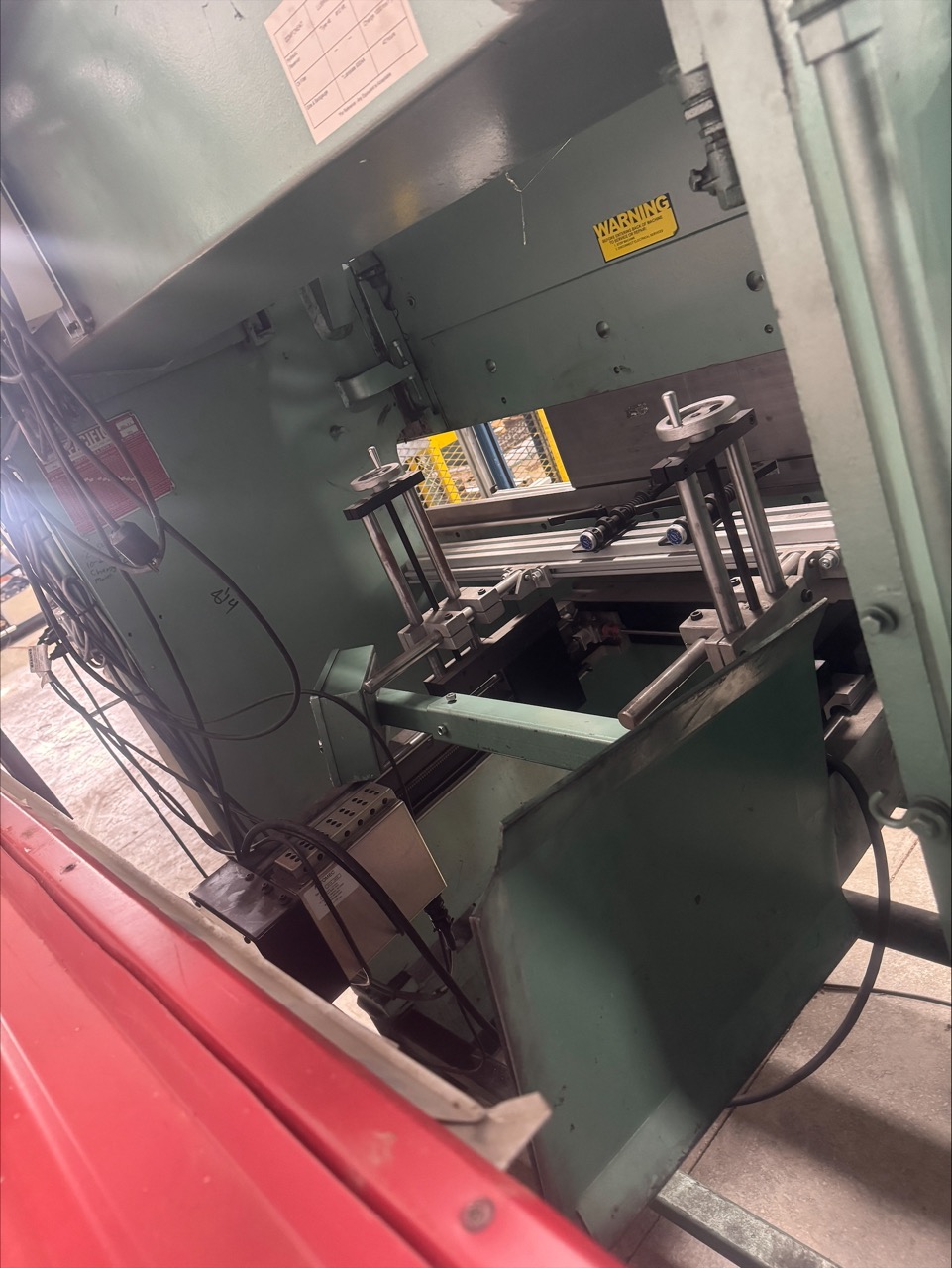 50 Ton x 6' Betenbender hydraulic Press Brake, 1990 - Light Curtains, CNC Automec Backguage - Image 2